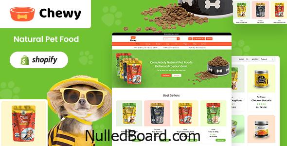 Download Free Chewy – Pet Shop Shopify Theme Nulled