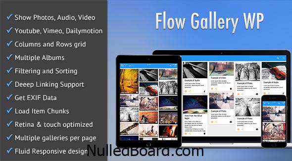 Download Free Flow Gallery – Multimedia Gallery WordPress Plugin Nulled