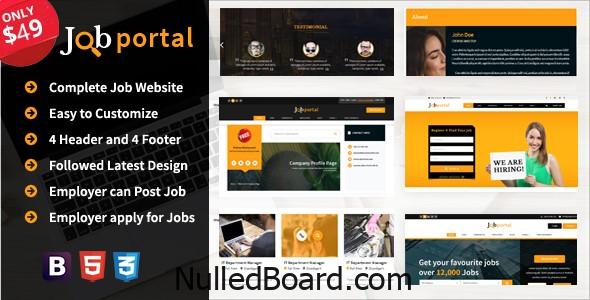 Download Free Job Portal Platform A complete Job portal website