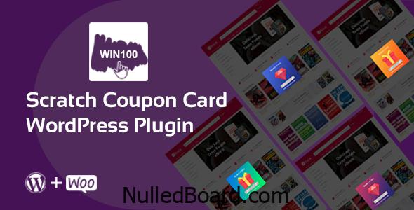 Download Free Scratch Coupon Card WordPress plugin Nulled