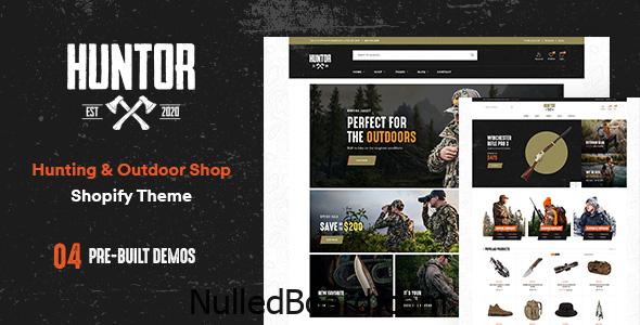Download Free Ap Huntor – Hunting Outdoor Shopify Theme Nulled