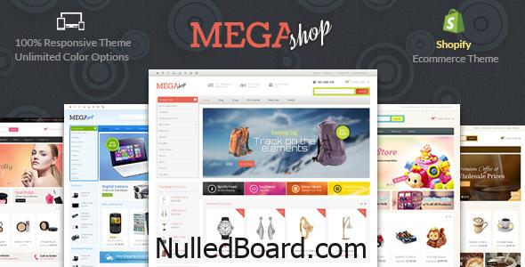 Download Free Mega Shop – Sectioned Multipurpose Shopify Theme Nulled