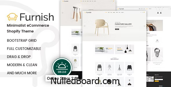 Download Free Furnish – Minimal Furniture Shopify Theme Nulled