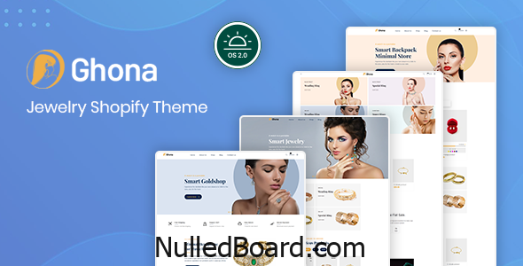 Download Free Ghona – Jewelry Shopify Theme Nulled