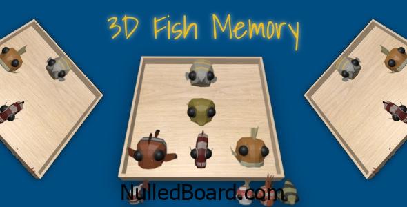 Download Free 3D Fish Visual Memory – Cross Platform Puzzle