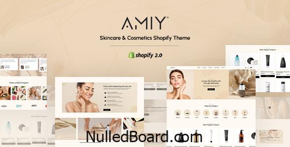Download Free Amiy – Beauty & Cosmetics Shopify Theme Nulled
