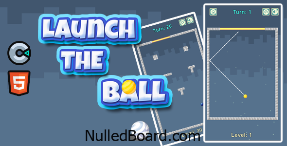 Download Free Launch The Ball – Construct3 – HTML Nulled