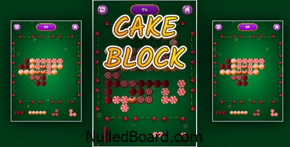 Download Free Cake Block – Cross Platform Puzzle Game Nulled