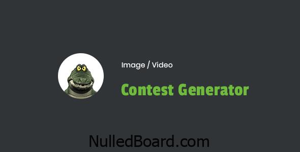 Download Free Image / Video Contest Generator WordPress Plugin Nulled