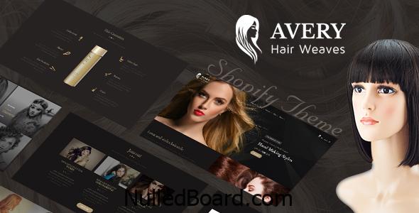 Download Free Avery | Hair Wig, Extension Shopify Theme Nulled