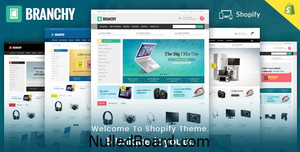 Download Free Branchy – Sectioned Multipurpose Shopify Theme Nulled