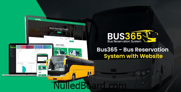 Download Free Bus365 – Bus Reservation System with Website Nulled