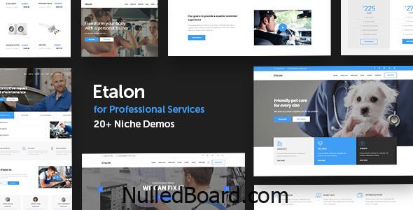 Download Free Etalon – Multi-Concept Theme for Professional Services Nulled