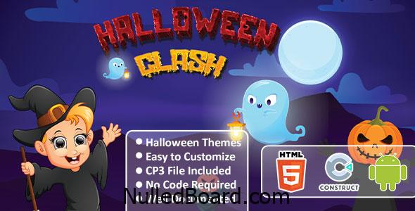 Download Free Halloween Clash Game- Arcade Game – HTML5 and