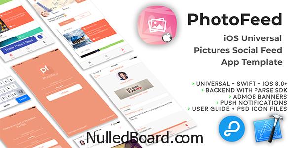 Download Free Photofeed | iOS Universal Social Photo feeds App