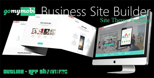 Download Free gomymobiBSB’s Site Theme: Outline – App Showcase Nulled
