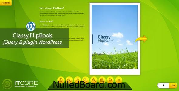 Download Free Classy FlipBook Responsive WordPress Plugin Nulled