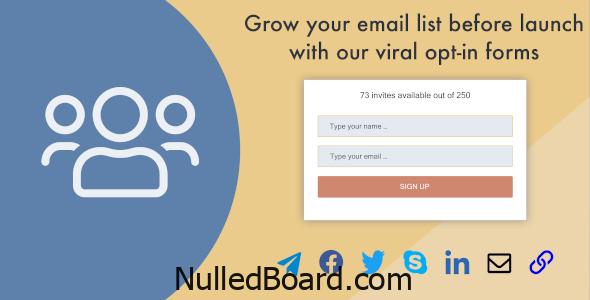 Download Free Viral Subscription – WordPress plugin for creating a