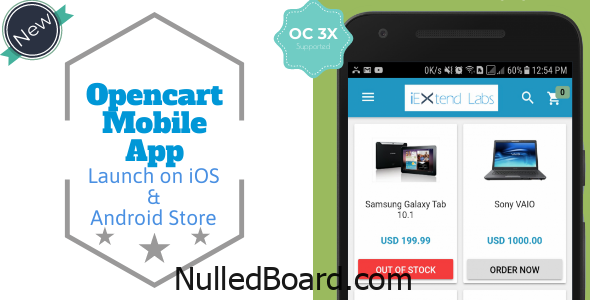 Download Free Opencart Mobile App Builder Nulled