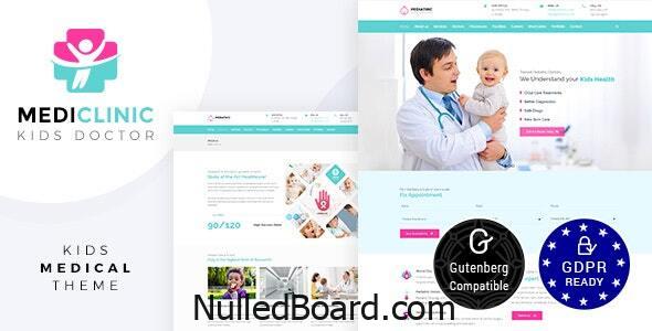 Download Free Medi – Medical Clinic WordPress Theme Nulled