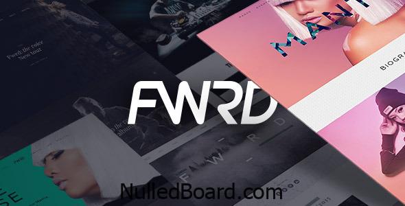 Download Free FWRD – Music Band & Musician WordPress Theme