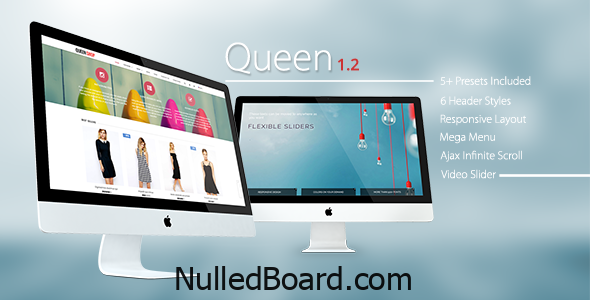 Download Free Queen – Responsive Shopify Sections Theme Nulled