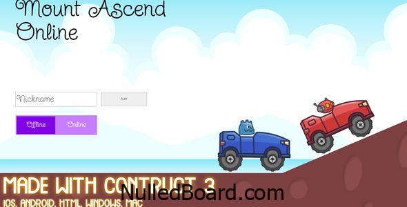 Download Free Mount Ascend Online Construct 3 Game | Publish