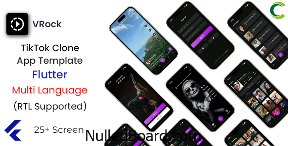 Download Free TikTok Clone App Template in Flutter | Video