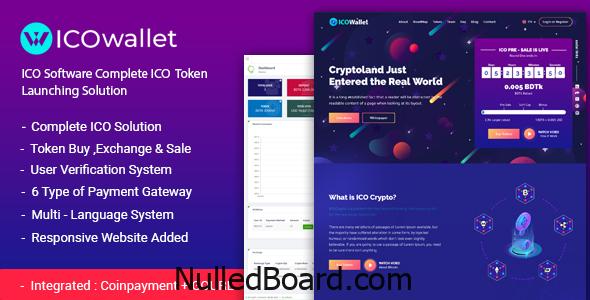 Download Free ICOWallet- ICO Script | Complete ICO Software and