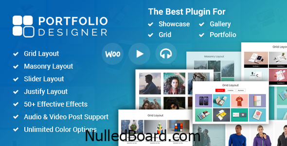 Download Free Portfolio Designer – WordPress Portfolio Plugin Nulled