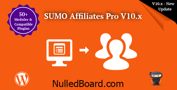 Download Free SUMO Affiliates Pro – WordPress Affiliate Plugin Nulled