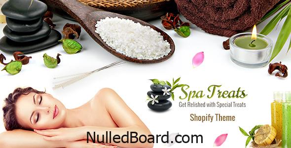 Download Free Spa Treats | Massage Shopify Theme Nulled