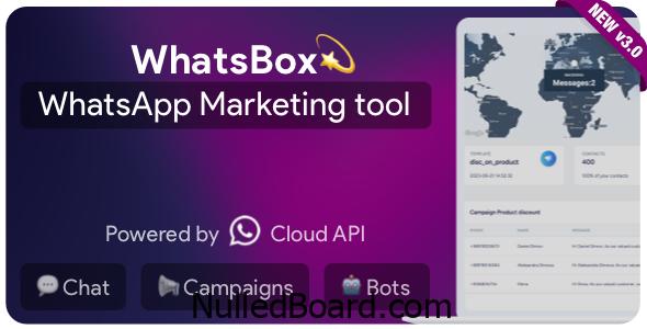Download Free WhatsBox – The WhatsApp Marketing – Bulk Sender,