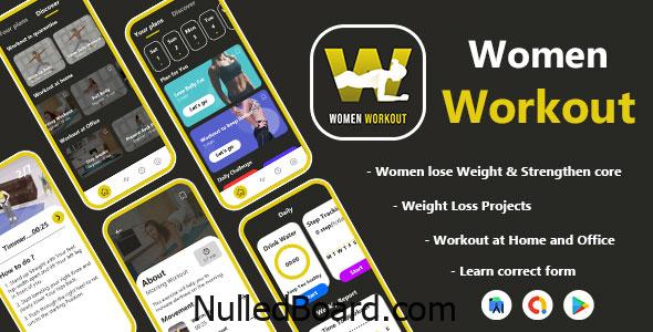 Download Free Woman Workout – Home Workout Fitness – Fitness