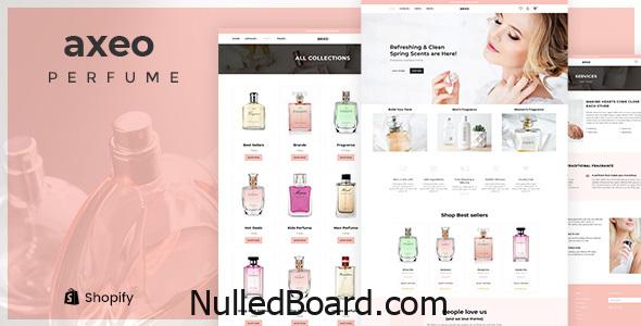 Download Free Axeo – Perfume, Cosmetics Store Shopify Theme Nulled