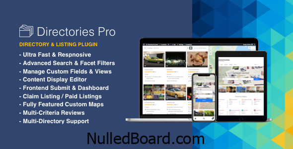 Download Free Directories Pro – Directory plugin for WordPress Nulled