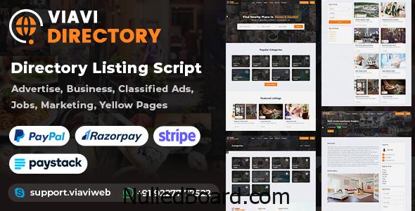 Download Free Viavi – Directory Listing Laravel Script Nulled