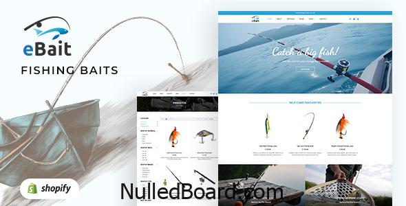Download Free eBait – Hunting, Fishing Shop Shopify Theme Nulled