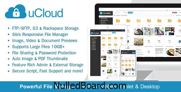 Download Free uCloud – File Hosting Script – Securely Manage,