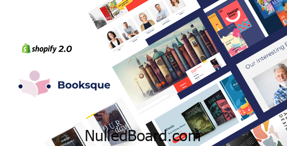 Download Free Booksque – Book Shop Shopify Theme Nulled