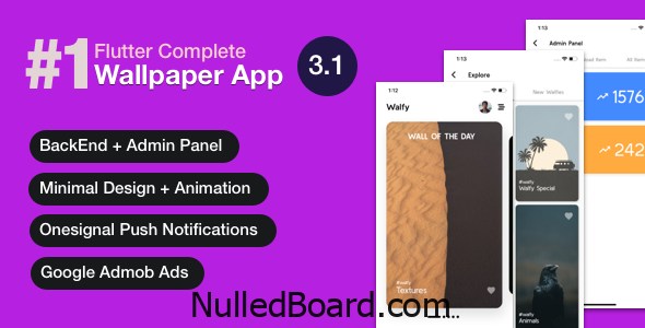 Download Free Flutter Wallpaper App for Android – Full App