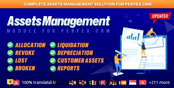 Download Free Assets Management module for Perfex CRM – Organize