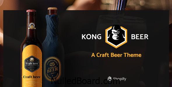 Download Free Kong – Alcohol, Beer & Liquor Store Shopify
