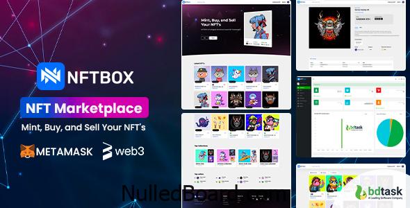 Download Free NFTBOX – NFT Marketplace Script Nulled