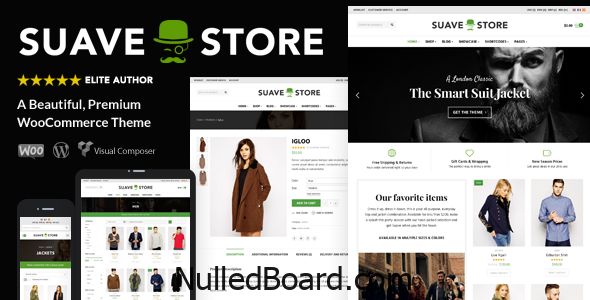 Download Free Suave – Multi-Purpose WooCommerce Theme Nulled