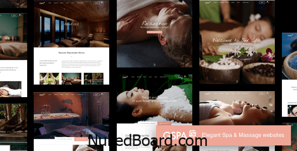 Download Free Grand Spa | Massage Salon WordPress Nulled