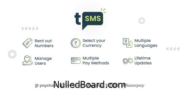 Download Free tSMS – Temporary SMS Receiving System – SaaS