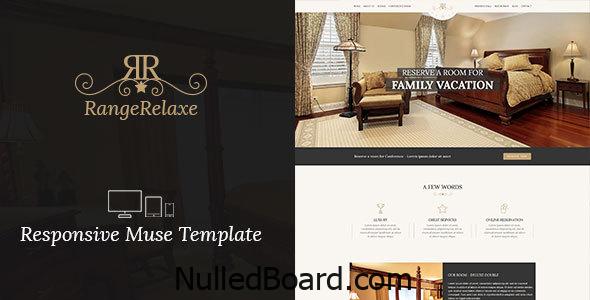 Download Free RangeRelaxe – Hotel & Resort Responsive Muse Template