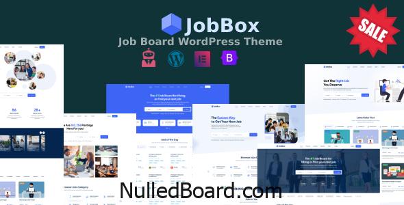 Download Free JobBox – Job Board & Career Portal Recruitment