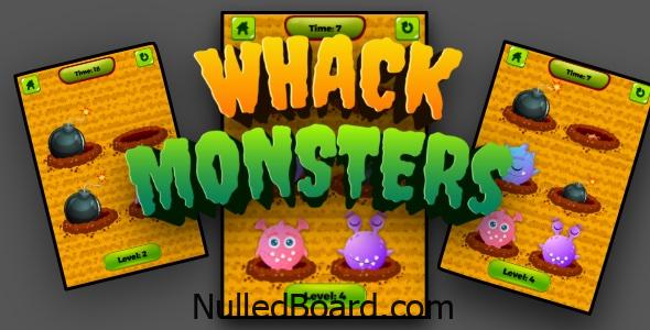 Download Free Whack Monsters – Cross Platform Casual Game Nulled